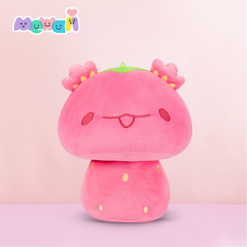 Strawberry Axolotl Pink