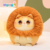 Kitten with Lion's Mane Hat