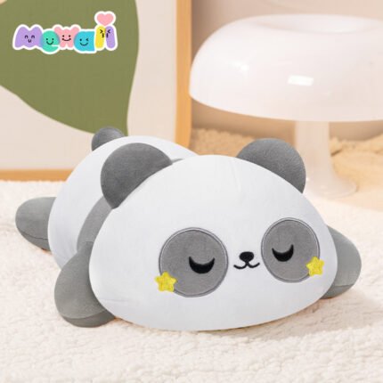Plushies Soft Stuffed Toy for Relaxation Sleepy Panda Cuddly Pillow